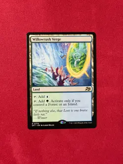 Willowrush Verge - Aetherdrift DFT Magic The Gathering MTG #270 Land - Image 1