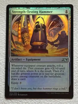 STRENGTH-TESTING HAMMER 193 FOIL UC Unfinity - Image 1