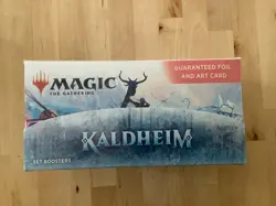 Magic The Gathering (MTG) Kaldheim Set Booster Box - English, Sealed New - Image 1