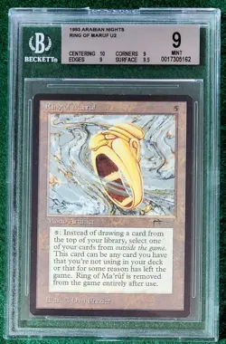Ring Of Maruf - Arabian Nights - MTG - BGS 9. Mint. Quad ++ - Image 1