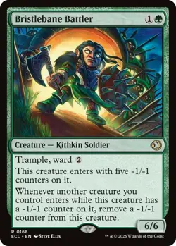 x1 Bristlebane Battler R MTG Lorwyn Eclipsed M/NM, English - Image 1