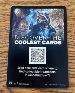 Emblem - Ral, Crackling Wit - Bloomburrow (BLB) MTG MAGIC THE GATHERING NM - Image 2