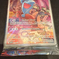 Pokemon Team Rocket Wobbuffet Card Sleeves Pack Red Black 2025 Trading Game - Image 3