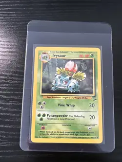 Ivysaur 44/130 Base Set 2 WOTC Vintage Pokemon - Image 1