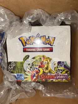 Pokemon TCG Scarlet and Violet Base Set Booster Box 36 Packs, New Sealed - Image 1