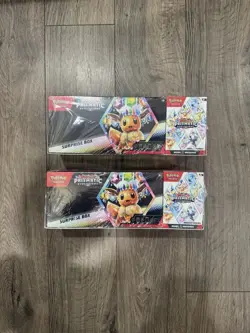 Pokemon Prismatic Booster Bundle + Surprise Box Sams Club Bundle Lot Of 2 - Image 1