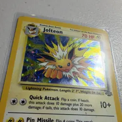 Pokemon TCG Jolteon 4/64 Jungle Holo Rare Unlimited 70 HP Stage 1 1999 - Image 2