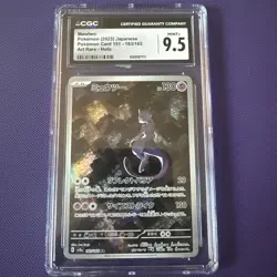 CGC 9.5 Mewtwo 183/165 | Pokemon (2023) Japanese | Pokemon Card 151 | MINT + - Image 1