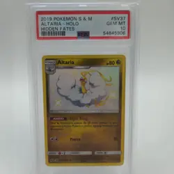 Pokemon Altaria Hidden Fates Holo Rare #SV37 PSA 10 Gem Mint - Image 2