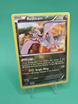 Reshiram 63/108 Roaring Skies Reverse Holo 2015 POKEMON Foil Card TCG - LP + - Image 1