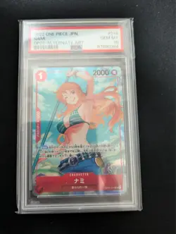 PSA 10 Nami Alt Art OP01-016 R Rare ROMANCE DAWN ONE PIECE Card Game Japanese - Image 1