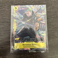 Roronoa Zoro (Illustration Box Vol.3) OP07-113 One Piece Promotion Cards Foil - Image 1