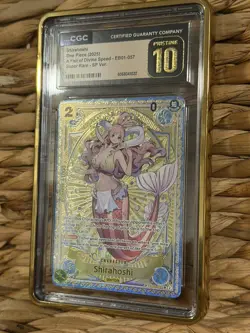 Shirahoshi SP - A Fist of Divine Speed EN OP11-057 One Piece CGC Pristine 10 - Image 2
