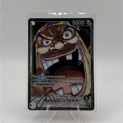 One Piece TCG Marshall D. Teach Leader Foil 5000 Power 5 Alt Art - Image 1