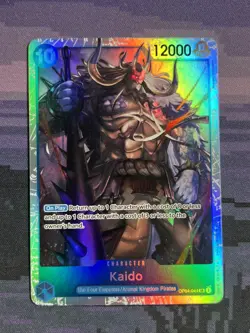 Kaido OP04-044 SR One Piece Reprint Foil Near Mint NM - Image 1