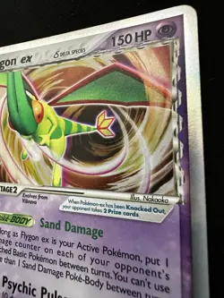 Pokemon TCG Dragon Frontiers Holo Ultra Rare Card Flygon EX Delta Species 92/101 - Image 2