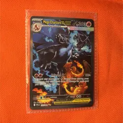 Pokemon Mega Charizard X EX 360 HP Card 125/094 Flame Type Stage 2 - Image 1