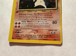 Typhlosion Holo Neo Genesis 18/11 Vintage 2000 Card - Image 3