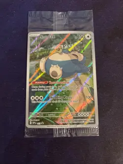 Snorlax 051 Sv: Scarlet & Violet Promo Cards Holo - Sealed - Image 1