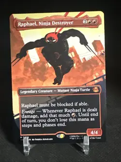 Raphael, Ninja Destroyer [Borderless] #218 Regular Teenage Mutant Ninja Turtles - Image 1