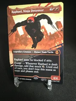 Raphael, Ninja Destroyer [Borderless] #218 Regular Teenage Mutant Ninja Turtles - Image 2