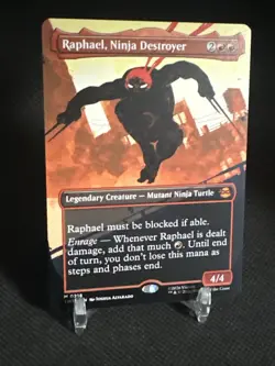 Raphael, Ninja Destroyer [Borderless] #218 Regular Teenage Mutant Ninja Turtles - Image 3