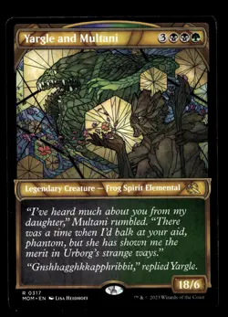 Yargle and Multani (Showcase) 317 R March of the Machine - Image 1