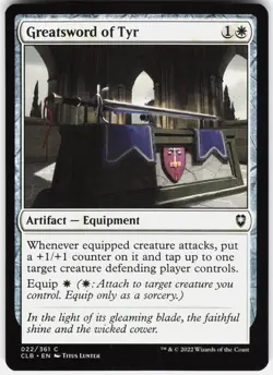 Greatsword of Tyr C Commander Legends: Battle for Baldur's Gate 22 LP - Image 1