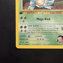 1st Edition Giovanni’s Nidoqueen Rare 23/132 - Gym Challenge - Pokemon Vintage - Image 5