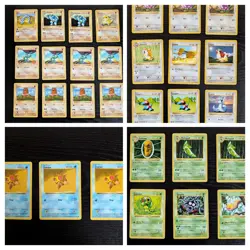 Pokemon Base Set SHADOWLESS Lot: 30 pokemon, 26 trainer(Computer Search), energy - Image 1