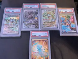 Pokemon PSA Graded Cards Lot Slab Lot Total 5 PSA Cards (5) PSA 9 - Image 2