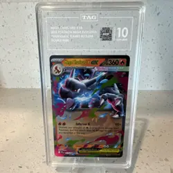Mega Charizard X ex 013/094: Phantasmal Flames - TAG 10 - Low Pop 50 Pokemon TCG - Image 4