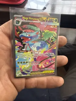 Pokemon TCG Mega Venusaur EX Special Illustration 177/132 Rare Mega Evolution - Image 1