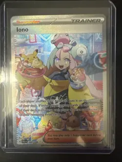 Iono 269/193 Sv02: Paldea Evolved Pokemon TCG Special Illustration - Image 1