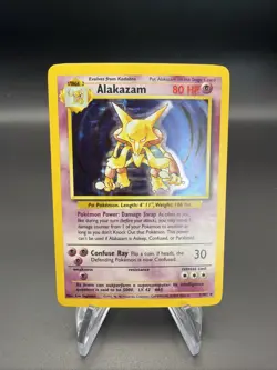 Alakazam - Holo - 1/102 Base Set - Pokemon TCG - 1999 - Image 1