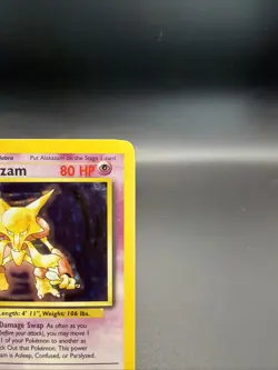 Alakazam - Holo - 1/102 Base Set - Pokemon TCG - 1999 - Image 4