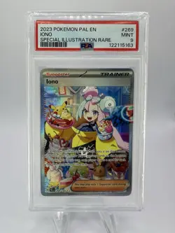 IONO Paldea Evolved Special Illustration Rare #269 PSA 9 Pokemon - Image 1