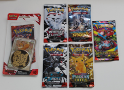 POKEMON COLLECTION OF BOOSTER PACKS- 6 ITEMS SEALED - Image 1