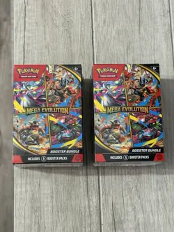 Pokemon TCG Mega Evolutions Booster Bundles, Factory Sealed (Lot Of 2) - Image 1