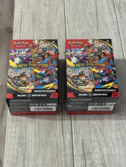 Pokemon TCG Mega Evolutions Booster Bundles, Factory Sealed (Lot Of 2) - Image 2