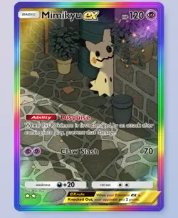 Mimikyu Ex Fantastical Parade Pokemon TCGP | Digital | English - Image 1