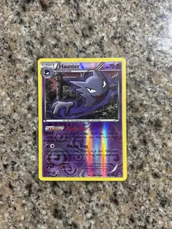 Haunter 59/162 Rev Reverse Holo XY Breakthrough Pokemon NM - Image 1