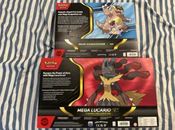 Pokemon Mega Lucario ex Premium Figure Box/Mega Kangaskhan ex Box Bundle - Image 2
