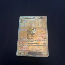 151 Alakazam EX Sv: Scarlet & Violet Illustration Rare Holo 201/165 Eng Pokemon - Image 1
