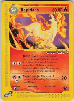 Pokemon TCG Rapidash [Pokemon Center NY] Promo WoTC Promo 51/53 - Image 1