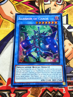 Illusion of Chaos ra02-en020 (NM+) Secret Rare Yu-Gi-Oh! - Image 1