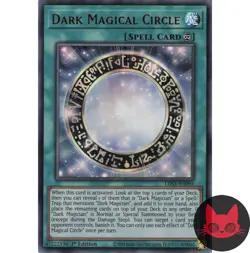 Yugioh Dark Magical Circle LDS3-EN093 Red Ultra Rare 1st Edition NM - Image 1