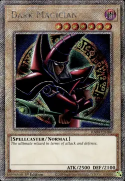 Dark Magician 5 - Platinum Secret Rare 1st Edition RA04-EN106 - NM - YuGiOh - Image 1
