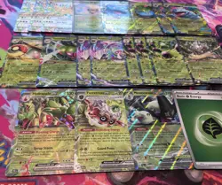 20 Pokemon TCG Grass Energy Holofoil EX | Mega EX | Pokeball Card Lot - Image 4