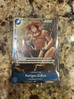 Portgas.D.Ace (Tin Pack Set Vol. 2) P-074 One Piece Promotion Cards Foil - Image 1